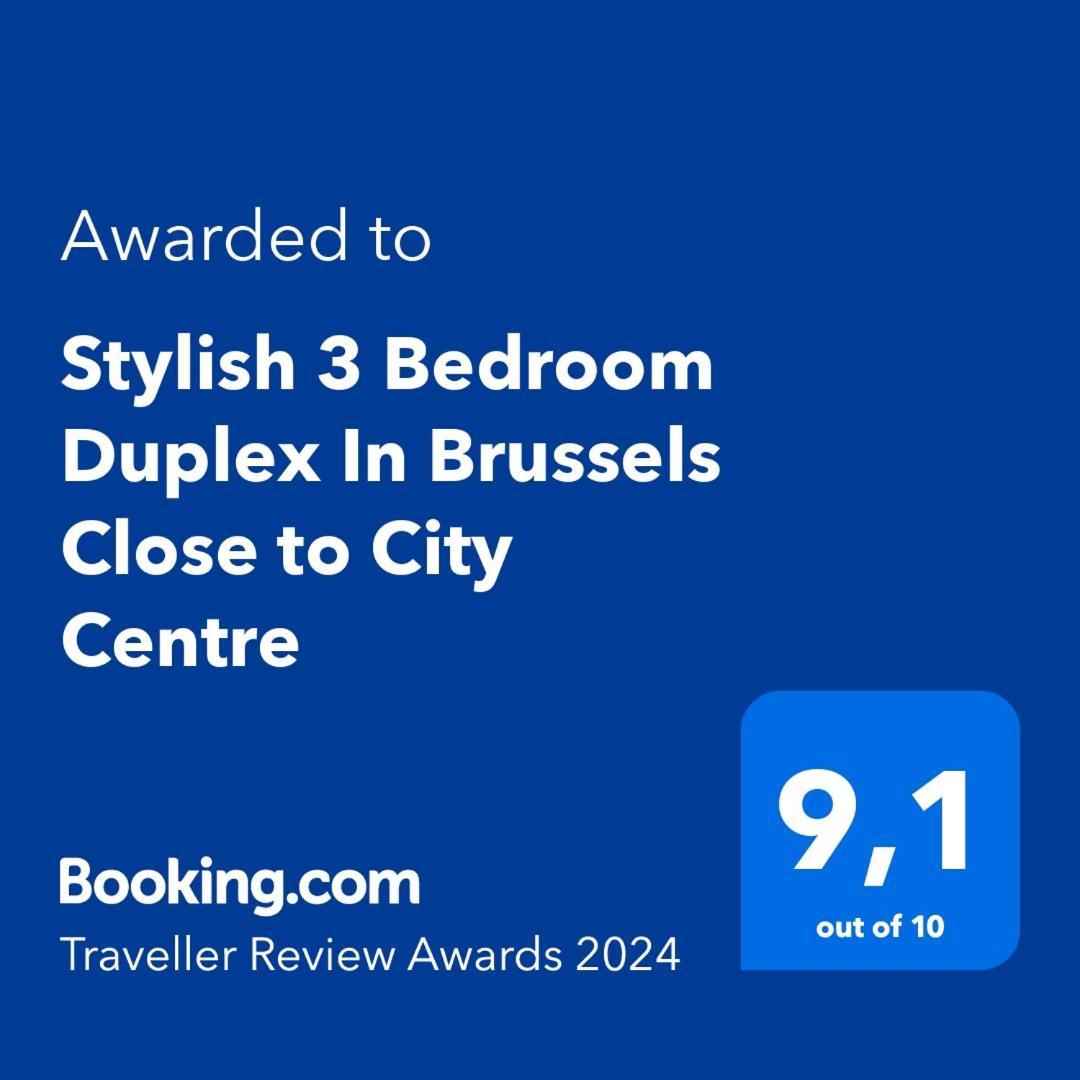 Superb 3 Bedroom & 3 Bathroom Duplex In Brussels City Centre 외부 사진
